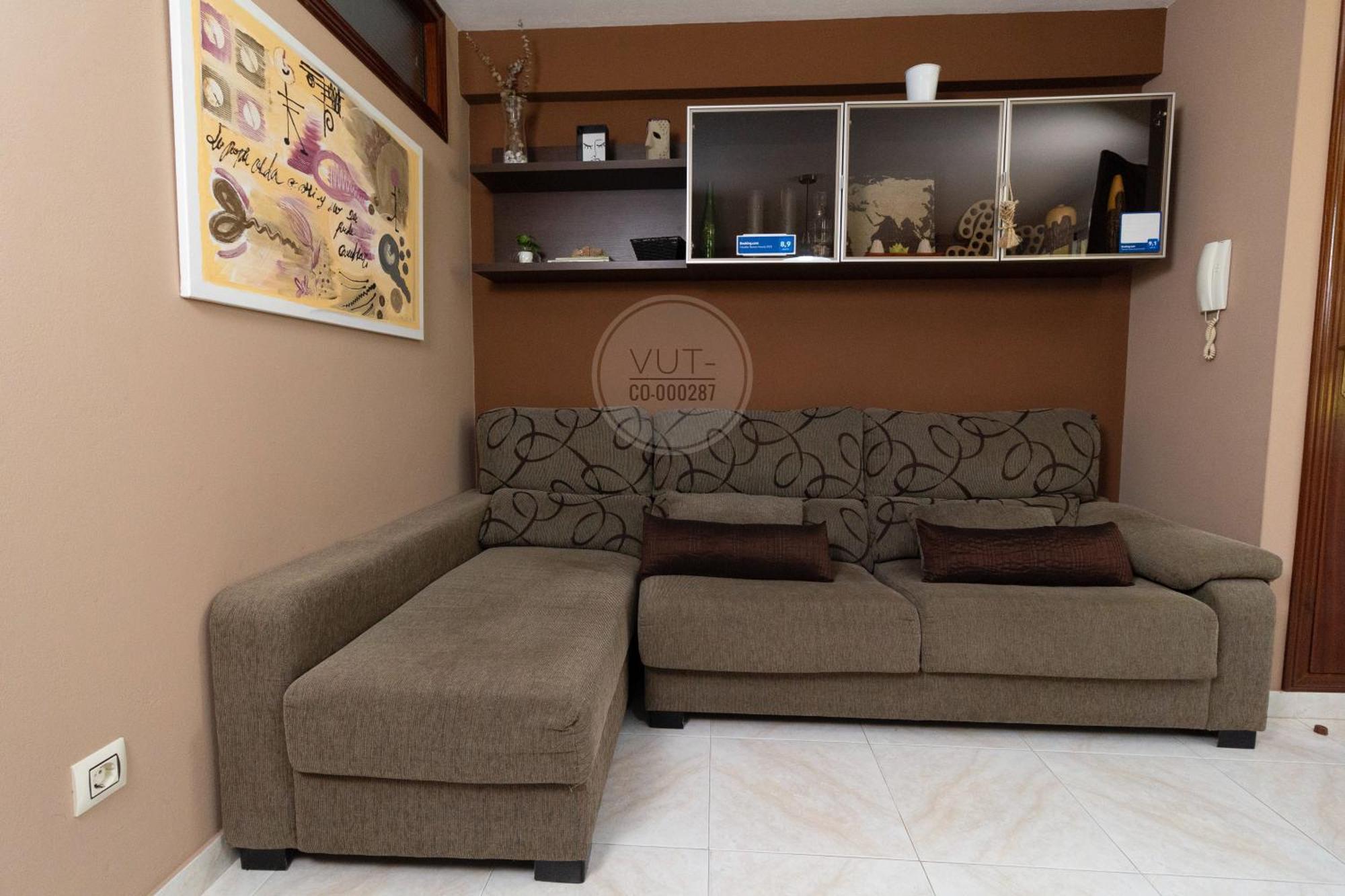 Apartamento Costero Ubicado En Sardineiro Estorde Luaran gambar